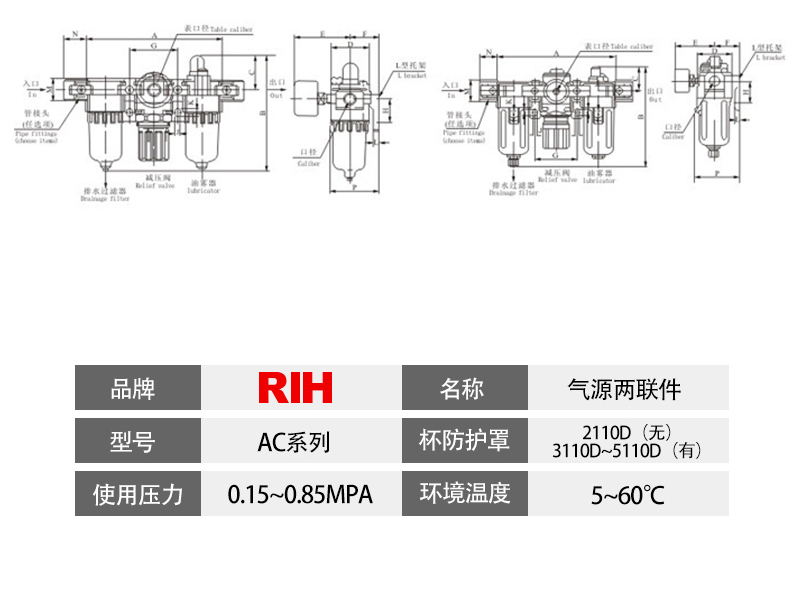 AC3110-03壓差