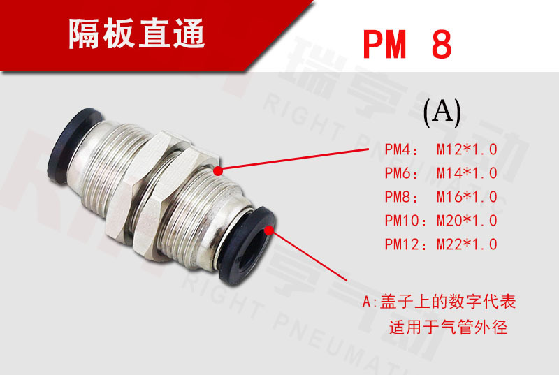 PM隔板直通